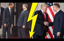 Porównanie spotkań Duda-Trump i Komorowski-Obama - który prezydent lepszy..