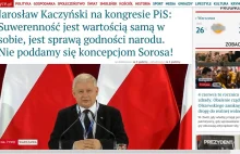 Jarosław Kaczyński vs George Soros