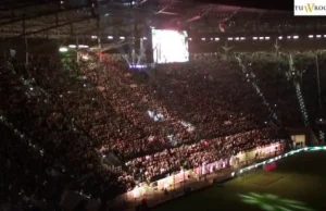 Pierwszy mecz Śląska Wrocław na nowym stadionie