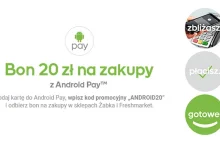 20 zł do wykorzystania w Żabce lub Freshmarkecie za dodanie karty w...