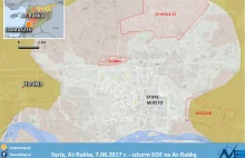 Szturm SDF na Ar-Rakkę trwa [MAPA]