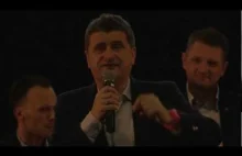 Palikot wyśmiany przez ludzi w Tychach. "Tylko idiota głosuje na Palikota"