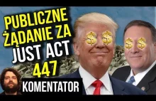 Publiczne Żądanie USA Zapłaty Pieniędzy za Just Act 447 w Polsce - PIS...