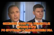 Ustawa o IPN już z podpisem prezydenta.Konferencja Grzegorza Schetyny 07...