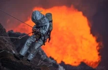 Jak bardzo można się zbliżyć do jeziora lawy