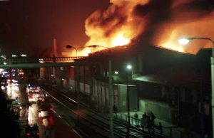 Rocznica pożaru hali Stoczni Gdańskiej
