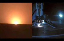 Film z bardzo trudnego lądowania rakietą Falcon 9 na statku