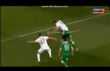 Peszko otwiera wynik meczu Polska vs Irlandia