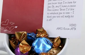 Walentynkowa kartka od AMD dla Intela