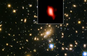 ALMA i VLT znalazły dowód na powstawanie gwiazd zaledwie 250 milionów lat...