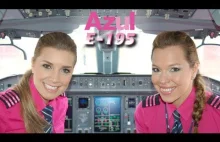 Karolina i Larissa - różowa turbulencja w Embraer 195