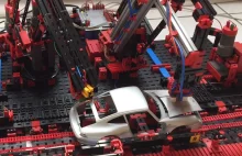"Fabryka" samochodów sterowana przez Arduino