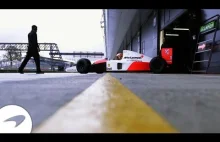 Coś dla audiofila F1! Zwycięski McLaren Ayrtona Senny. Wczoraj na Silverstone..