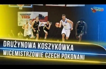 Drużynowa koszykówka, wicemistrzowie Czech pokonani.