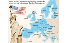 Kraje Europy z bezwizowym ruchem do USA. Polski tam nie ma...