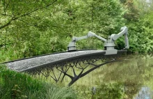 Roboty samodzielnie zbudują most w Amsterdamie (wideo)