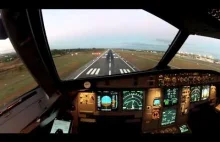 Lądowanie z perspektywy pilota