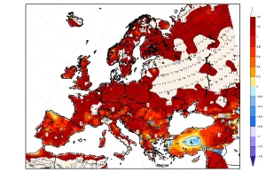 Jak bardzo się ociepliło w Europie w 40 lat?