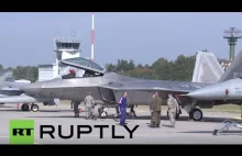 Poland: US F-22 fighter jets arrive in Europe for first time