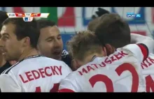 Cudowny gol na inaugurację rundy 1 ligi (Górnik Zabrze - Gks Tychy)