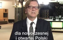 Guy Verhofstadt i Ryszard Petru chcą rozmontować Polskę!