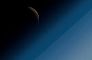 Zaćmienie Księżyca widziane z Międzynarodowej Stacji Kosmicznej