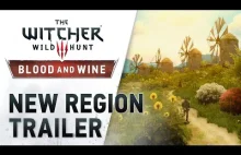 The Witcher 3 - Blood and Wine “New Region” Trailer