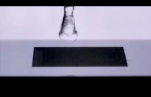 Ultra hydrofobowe materiały wykonane techniką laserową