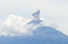 Volcano EXPLODES after 7.1 magnitude earthquake hits Mexico City