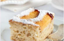 Owsiane ciasto z brzoskwiniami - I Love Bake