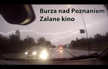 Burza w Poznaniu 15 sierpnia 2015 || Zalane kino