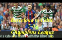 Barcelona vs Celtic 7-0 Extended Highlights Champions League Amazing Goals...