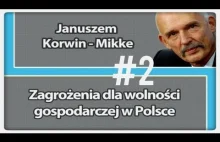 Janusz Korwin-Mikke powitany przez tłumy wrocławian - wykład na UW