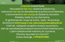 Słyszeliście o CYPHERpunks? Assange jest jednym z nich...