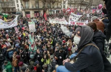 Francja: Manifestacje przeciwko reformie emerytalnej. Doszło do starć z policją