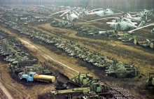 Setki napromieniowanych wozów bojowych zniknęło z Czarnobyla!