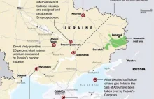 Dlaczego Rosja chce podbić południowo-wschodnią Ukrainę? (ZOBACZ MAPĘ
