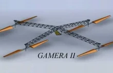 Gamera II - śmigłowiec napędzany siłą mięśni