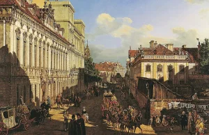 Krótko o tym, jak Canaletto strollował Warszawę