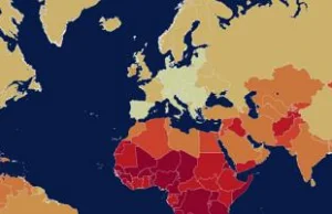 Niedobre wieści dla Europy – Mapa urodzeń na świecie