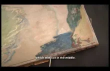 "Plaża w Pourville" Claude'a Moneta. Konserwacja obrazu.