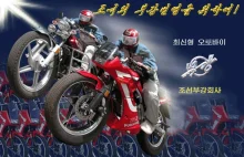 Motocykle 125 z Korei Północnej - z silnikami 5 suwowymi