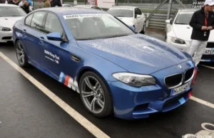 BMW M5 jako taksówka na Nürburgring!