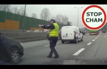 Cwaniak na A2 i instant karma