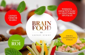 Jak poprawić efektywność konferencji? Zaserwuj gościom Brain Food!