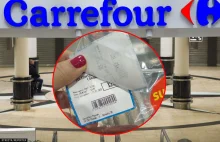 "Pracownik popełnił błąd". Carrefour nakleja jedną etykietę na drugą