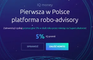 Inwestowanie w lokaty przez fundusz inwestycyjny ze wsparciem robota