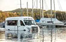 Czeska amfibia, czyli Mercedes Sprinter 313 CDI, który... pływa!