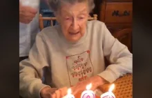 Niespodzianka na urodzinach 102-latki
