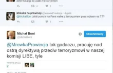 Boni chce dyrektywą unijną znieść terroryzm